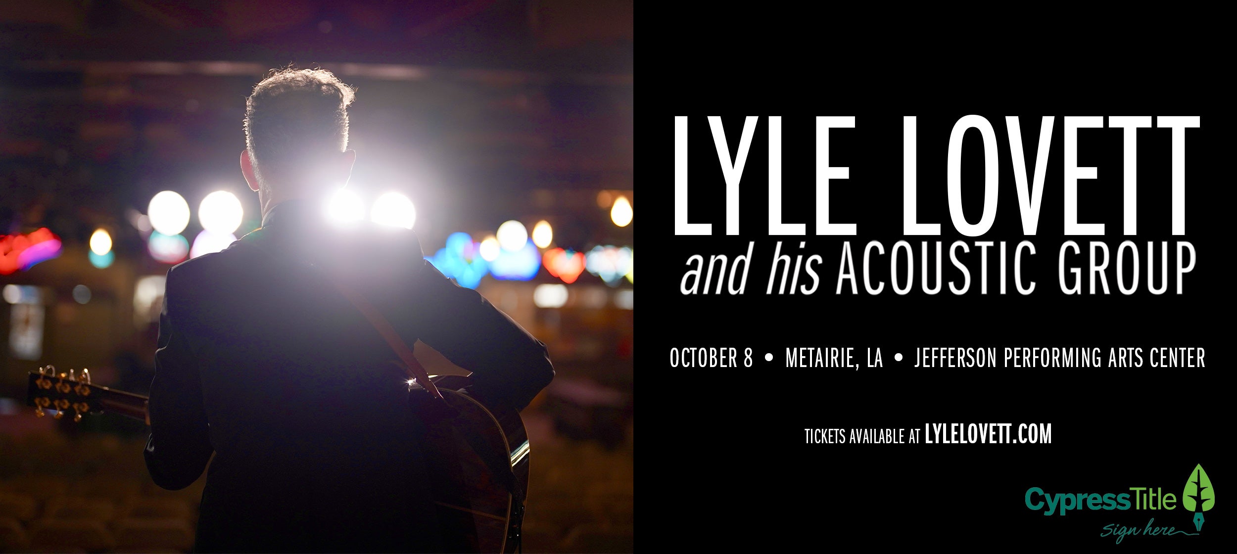 Lyle Lovett and his Acoustic Group