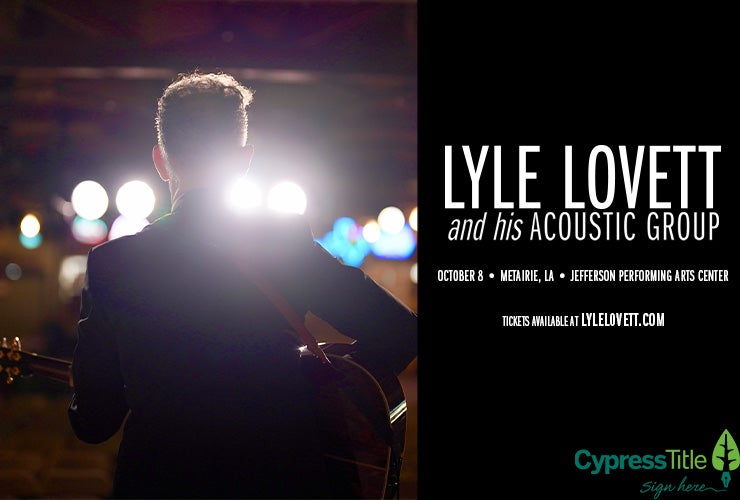More Info for Lyle Lovett and his Acoustic Group